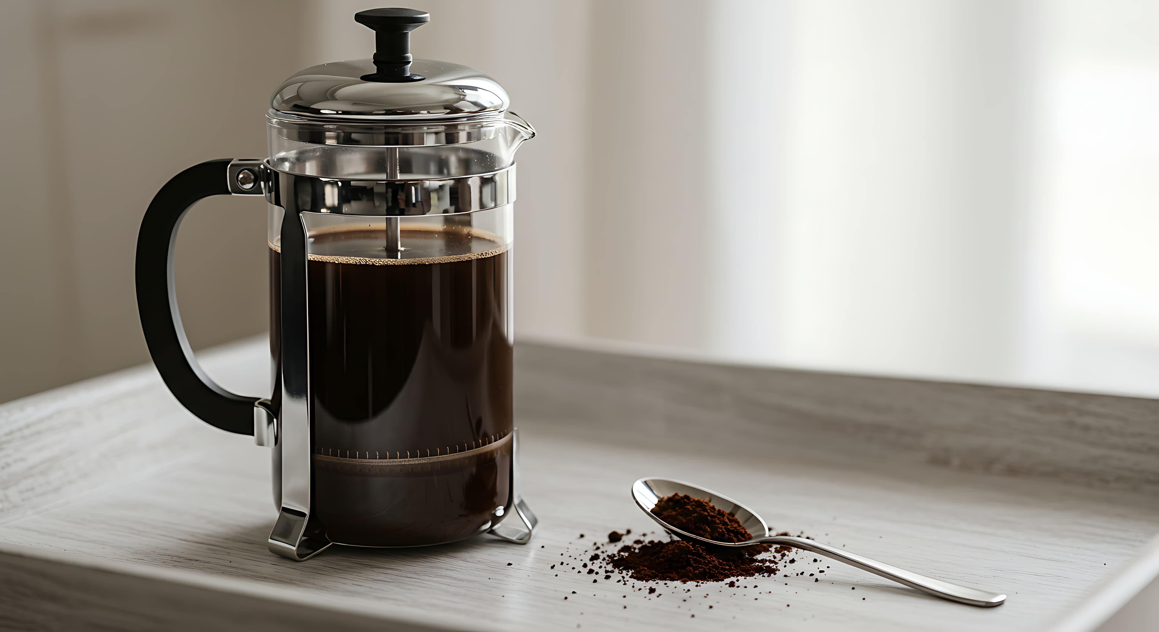 French Press brewing